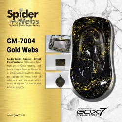 Spider Webs-Gold Webs