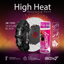 Hi-heat texture black